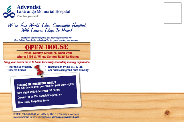 Back Side - Health Care Event